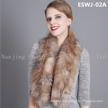 Natural Fox Scarf Eswj-02A